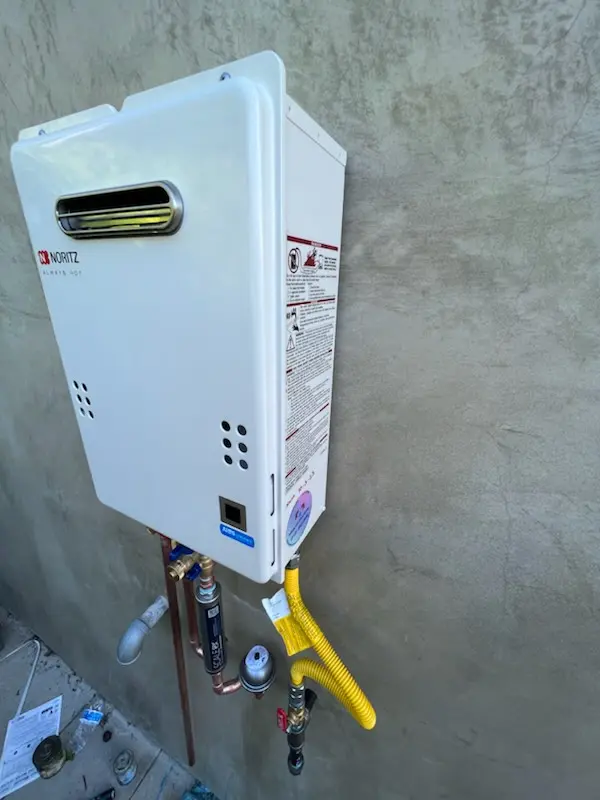 Tankless water heater installation for Mount Pleasant homes